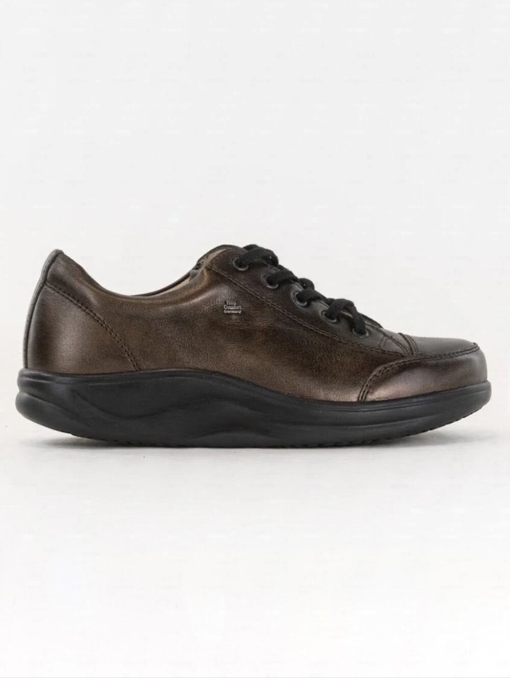 New Finn Comfort Ikebukuro Lace Up Comfort Shoes Size 9 EU 40 Kaffee Brown
